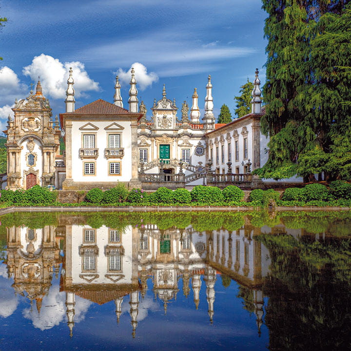 Mateus Palace has exquisite gardens 